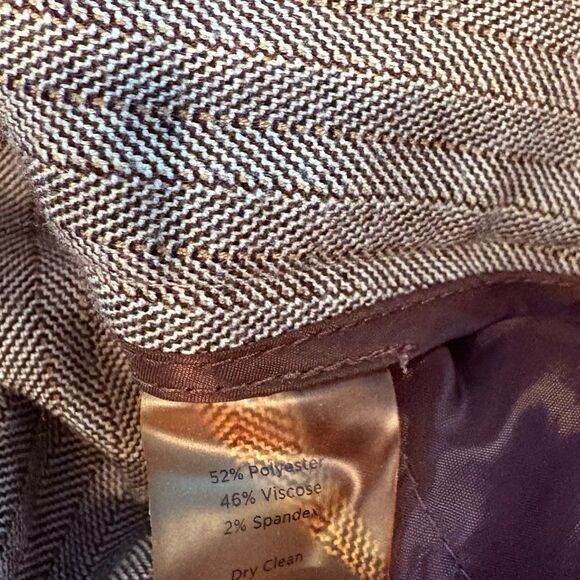 Talbots Brown Dress Pants Size 12 - Picture 8 of 8
